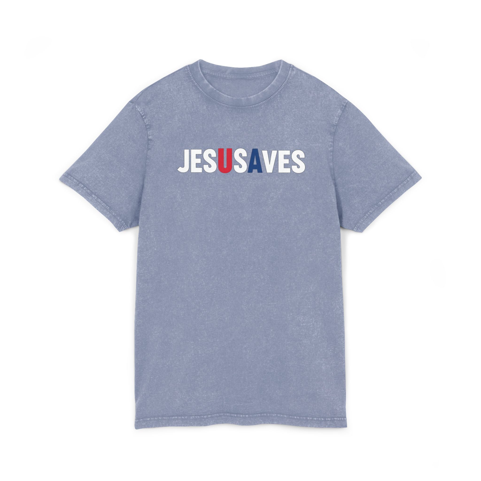 Jesus Saves Acid-Wash Tee