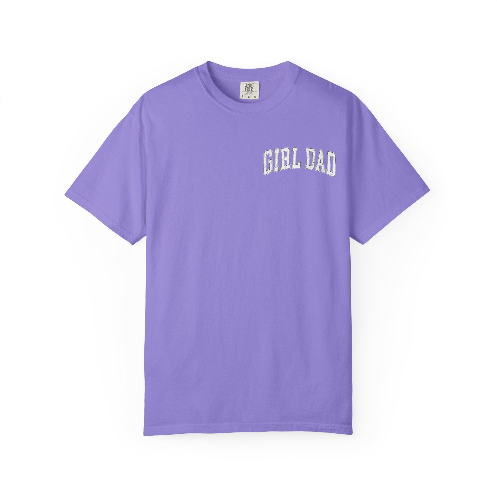 Girl Dad T-Shirt — Vintage Garment-Dyed Tee for Fathers of Daughters