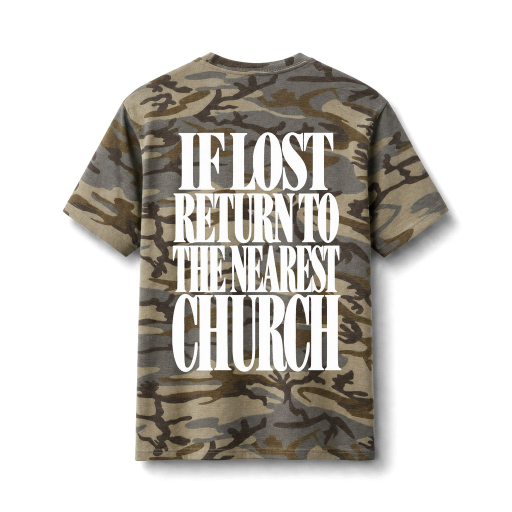 If Lost Return to the Nearest Church | Christian Graphic Tee