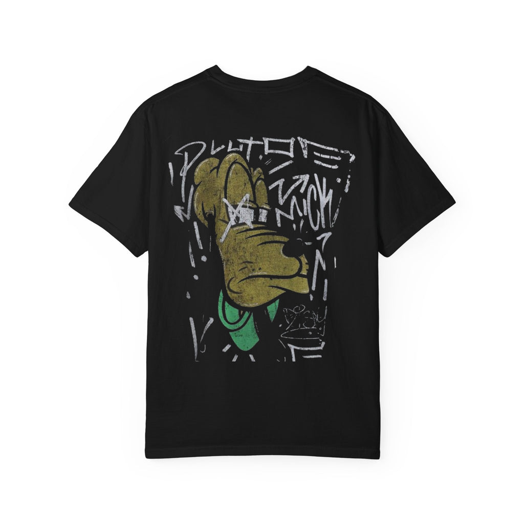 Graphic T-Shirt — Retro Street Art 'DSNY' & Cartoon Character Print