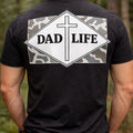 Dad Life Camo Tee