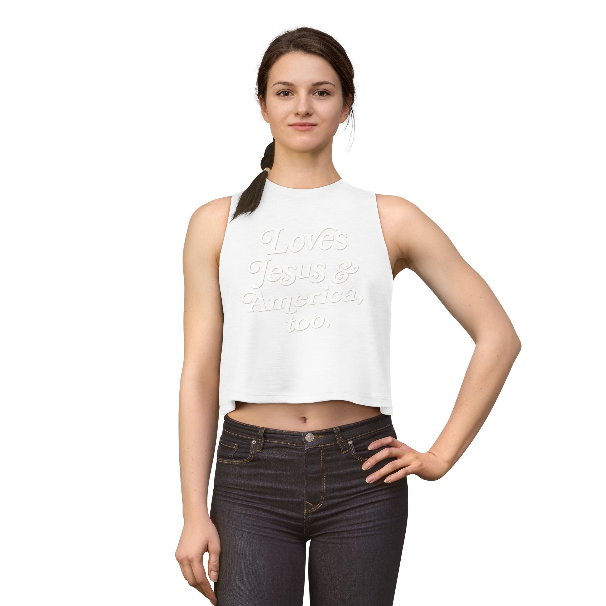 Loves Jesus & America Crop