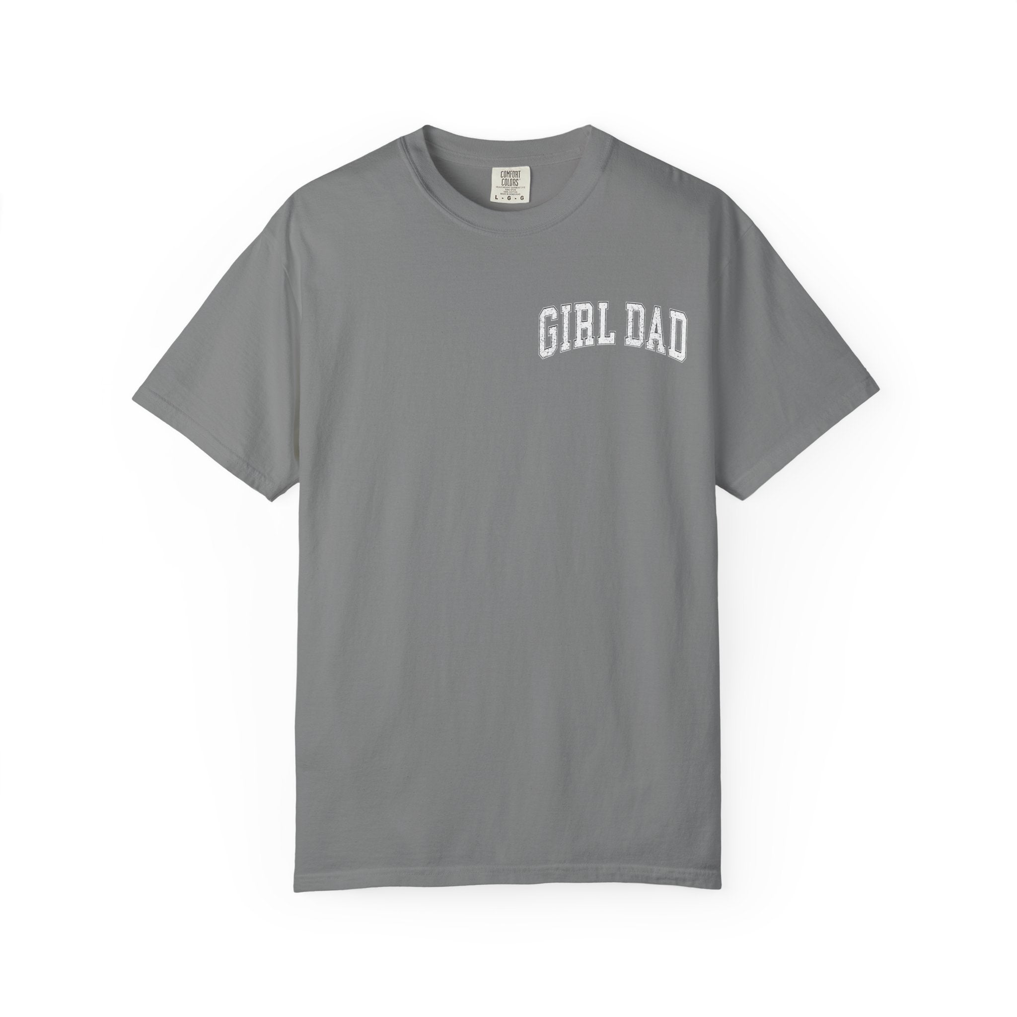 Girl Dad T-Shirt — Vintage Garment-Dyed Tee for Fathers of Daughters