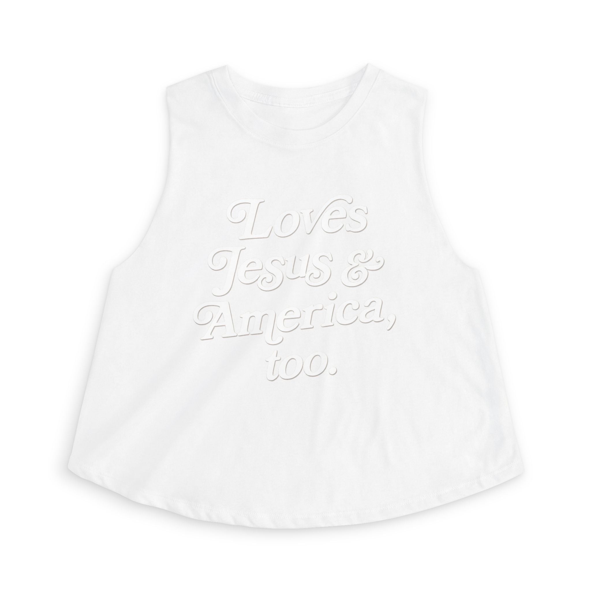 Loves Jesus & America Crop