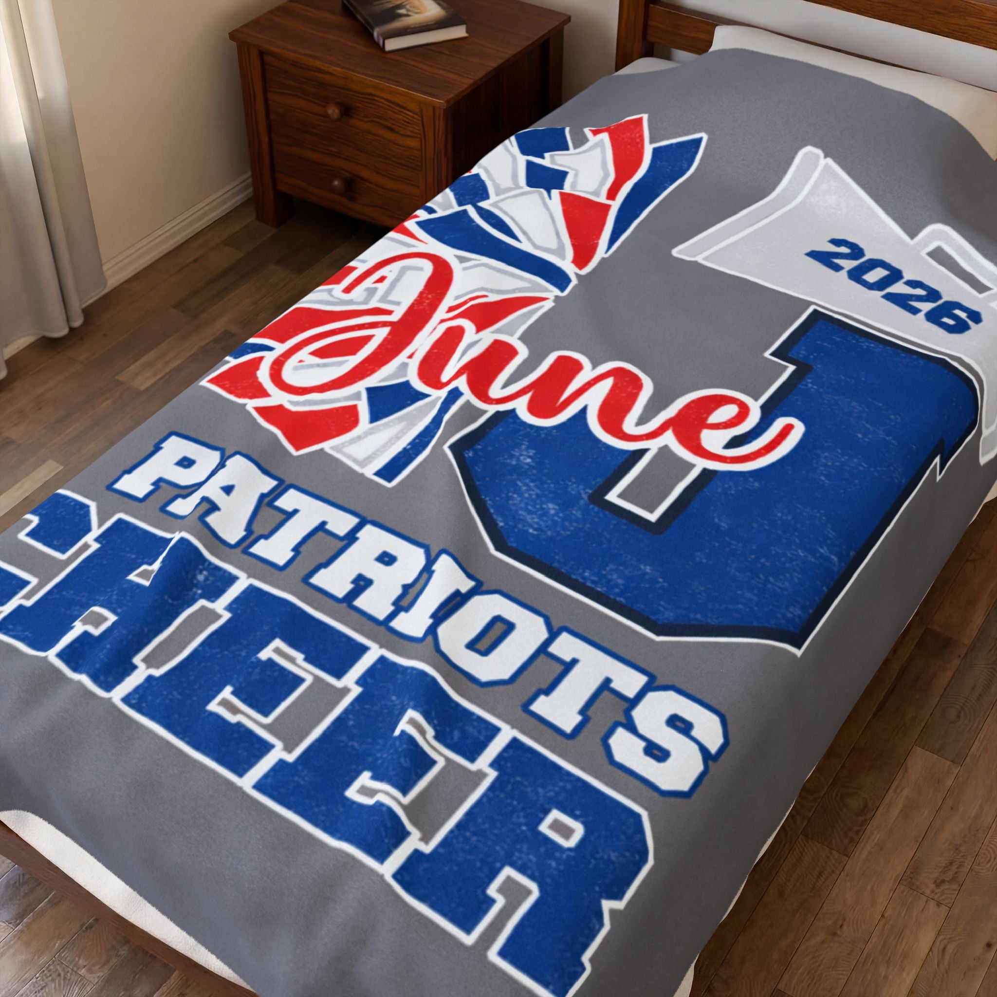 Personalized Sport Plush Blanket